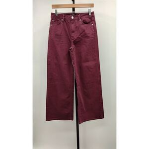 Quince Women's Jeans in Burgundy
